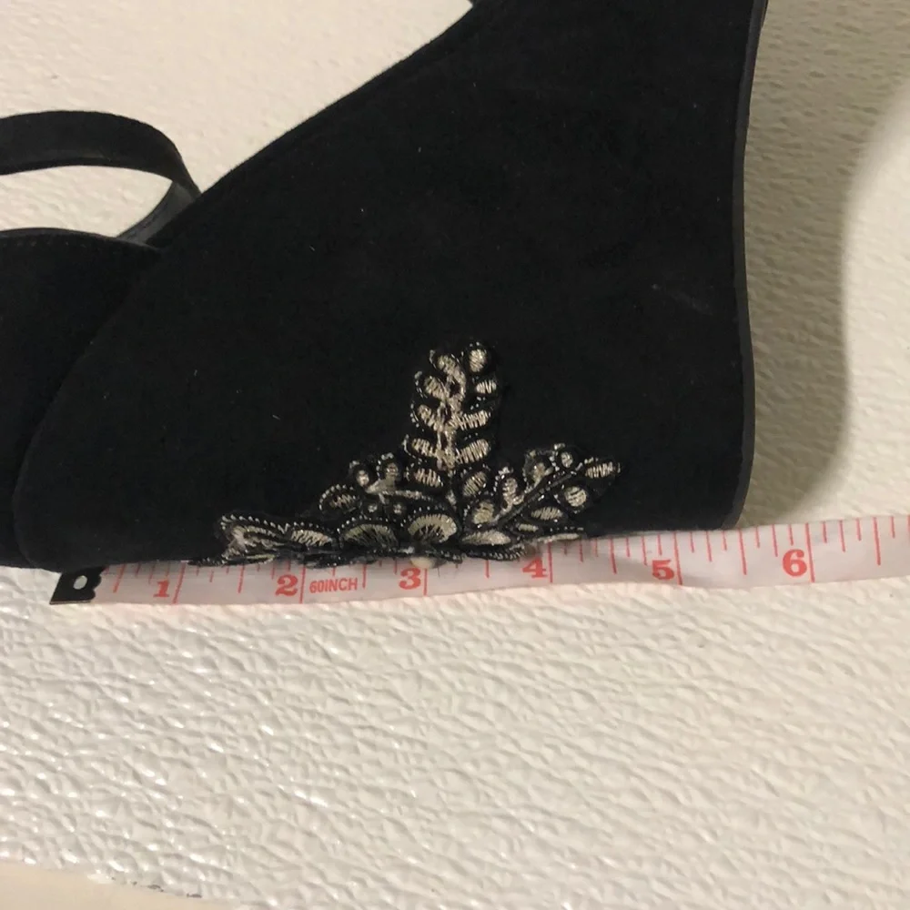 Bamboo black women’s‎ shoes Sz 9